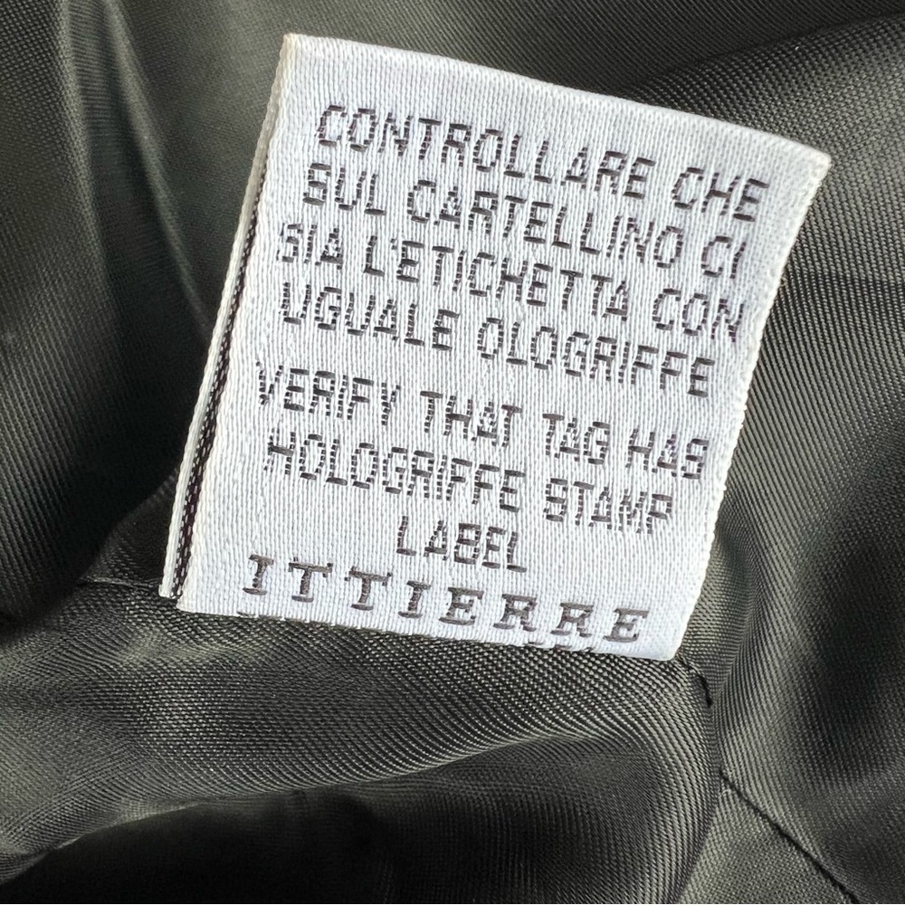 VTG Versus Versace Black Velvet Jacquard Blazer Lion Head Buttons Rockstar Vibes - Picture 14 of 15